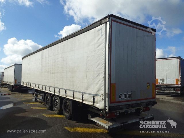 Auflieger mit Pritsche & Plane Schmitz Cargobull Semitrailer Curtainsider Standard