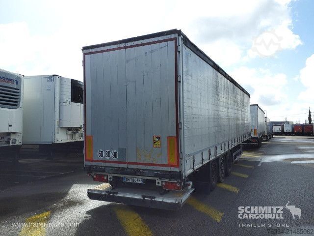 Auflieger mit Pritsche & Plane Schmitz Cargobull Semitrailer Curtainsider Standard