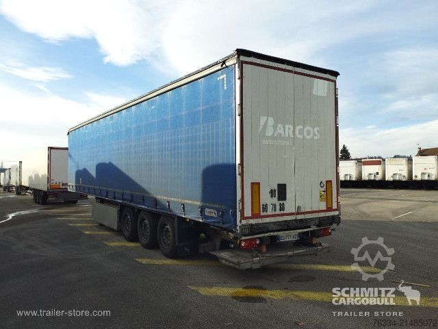 Auflieger mit Pritsche & Plane Schmitz Cargobull Semitrailer Curtainsider Standard Hayon