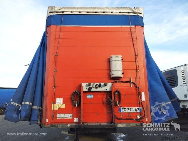 Auflieger mit Pritsche & Plane Schmitz Cargobull Semitrailer Curtainsider Standard Hayon