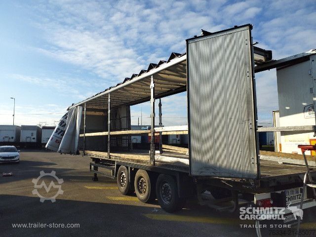 Auflieger mit Pritsche & Plane Schmitz Cargobull Semitrailer Curtainsider Standard