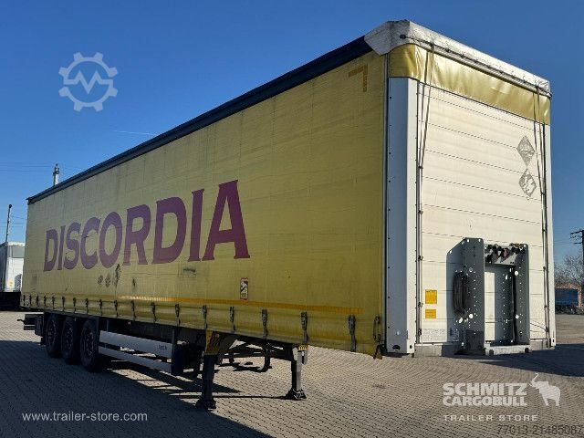 Auflieger mit Pritsche & Plane Schmitz Cargobull Curtainsider Standard