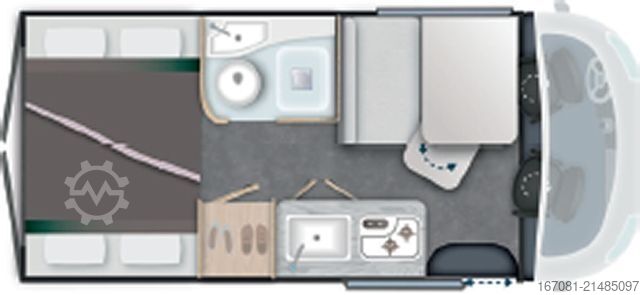 Kastenwagen Wohnmobil / Campervan CHALLENGER Van Break Edition Light V114M
