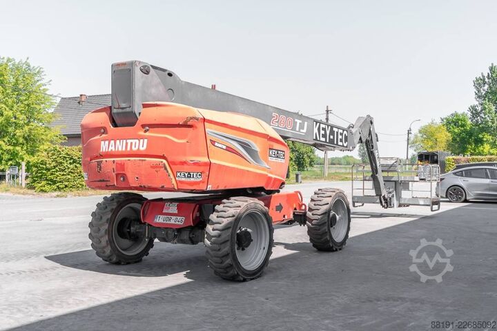 Telescopic boom lift Manitou 280 TJ