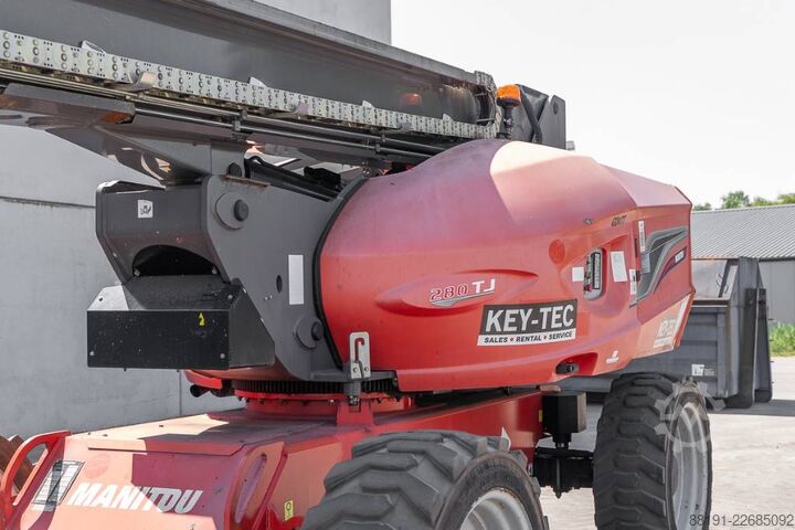 Telescopic boom lift Manitou 280 TJ