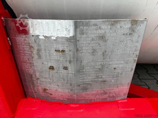 Tankcontainer Welfit Oddy 20FT ISO, 24.990L / 1-COMP / 3 BAFFELS / T11 / ...