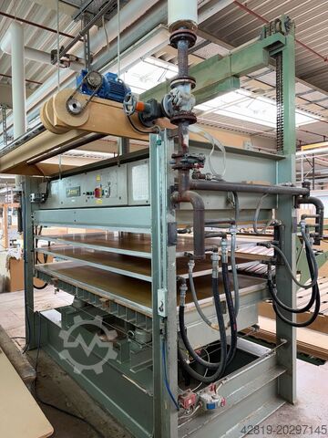 Furnierpresse Joos HP 90 with 2 intermediate plates