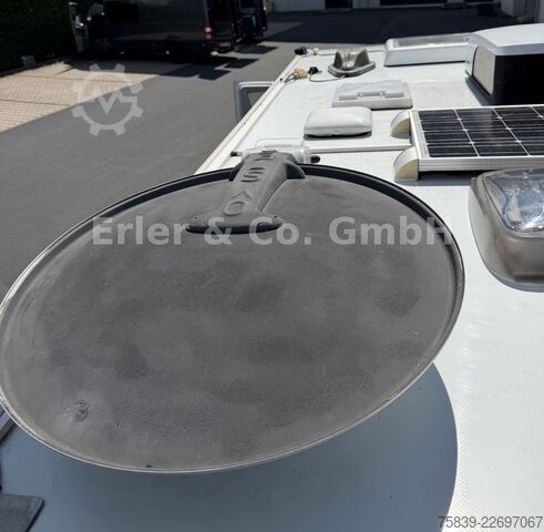 Teilintegriertes Wohnmobil ETRUSCO V 6.6SB,Stanklima,Wechselrichter.,Solar, AHK, TV