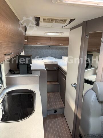 Teilintegriertes Wohnmobil ETRUSCO V 6.6SB,Stanklima,Wechselrichter.,Solar, AHK, TV
