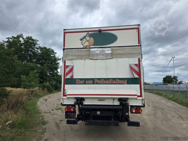 LKW mit Kofferaufbau DAF LF 260 Koffer 14 Tonner, LK,BW, Rückfahrkamera