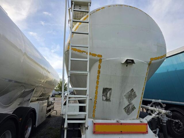 Siloauflieger SPITZER 55 cbm 6 Kammern, 6 Dockdeckel,  ALCOA LM