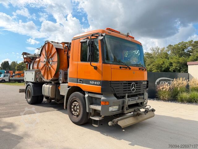Saugwagen MERCEDES-BENZ Actros 1840 Kaiser Saug-Druck Kombi 2-WEGE
