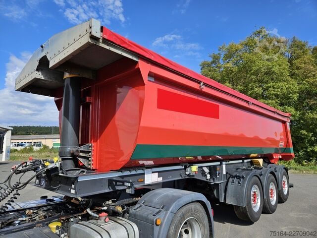 Kipper Auflieger LANGENDORF SKS-HS 24/30 Stahlrundmulde