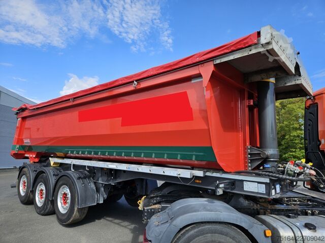 Kipper Auflieger LANGENDORF SKS-HS 24/30 Stahlrundmulde
