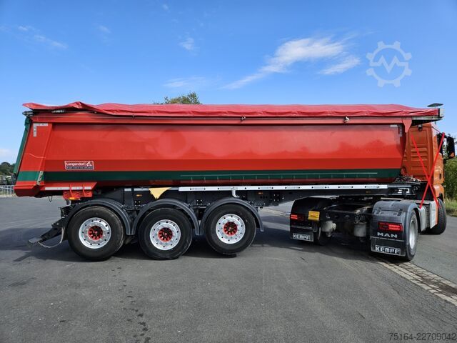 Kipper Auflieger LANGENDORF SKS-HS 24/30 Stahlrundmulde