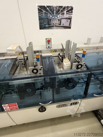 Folieneinschlagmaschine CMC 250 Turbocode dual channel pinless