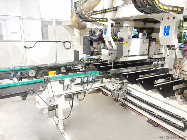 CNC-gesteuerte Flexible Durchlaufstrasse MORBIDELLI + MAHROS (SCM Group) Author 924 + Runner