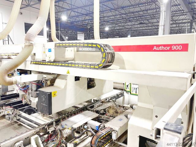 CNC-gesteuerte Flexible Durchlaufstrasse MORBIDELLI + MAHROS (SCM Group) Author 924 + Runner