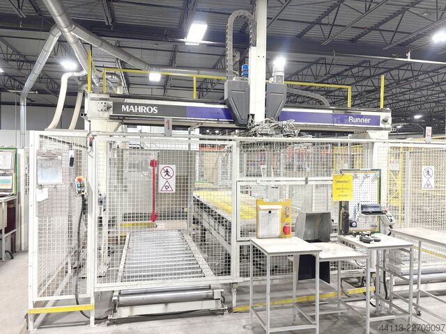 CNC-gesteuerte Flexible Durchlaufstrasse MORBIDELLI + MAHROS (SCM Group) Author 924 + Runner
