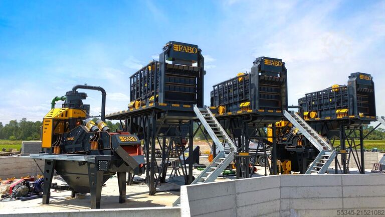 Entwässerungsmaschine FABO DEWATERING SCREEN DSHC-1635 Dewatering Screen Machine