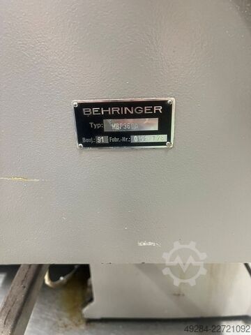 Bandsäge BEHRINGER HBP 360 A