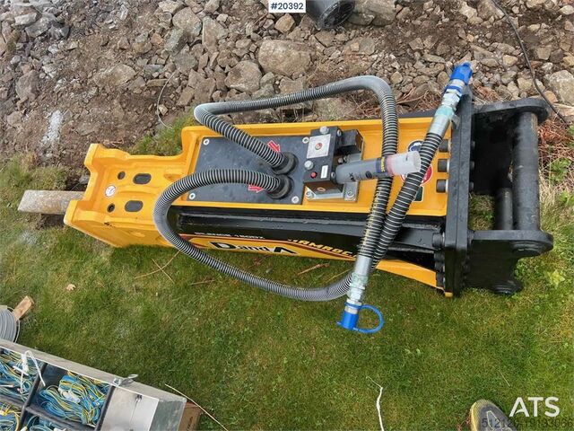 Brechhammer  Danda D&A150DX spike hammer (1231 kg) w/ s60 attac