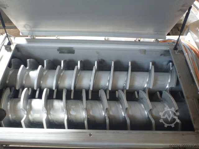 Gebrauchter Doppelschnecken-Kühlförderer von AMF, Modell HDS 250 x 3500 AMF HDS 250 x 3500