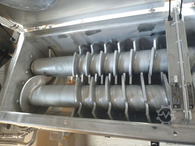 Gebrauchter Doppelschnecken-Kühlförderer von AMF, Modell HDS 250 x 3500 AMF HDS 250 x 3500