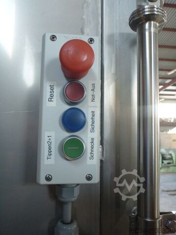 Gebrauchter Doppelschnecken-Kühlförderer von AMF, Modell HDS 250 x 3500 AMF HDS 250 x 3500