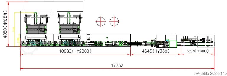 Desinfektion-Feuchttücher-Produktionslinie Quanzhou Huayang Machinery Manufacturing HY-2800 Full auto Disinfection Wet Wipes