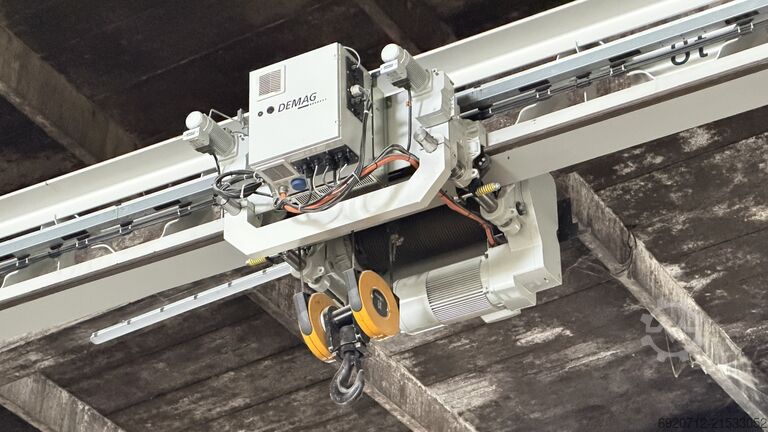 12,500 mm x 8 ton Demag Overhead crane