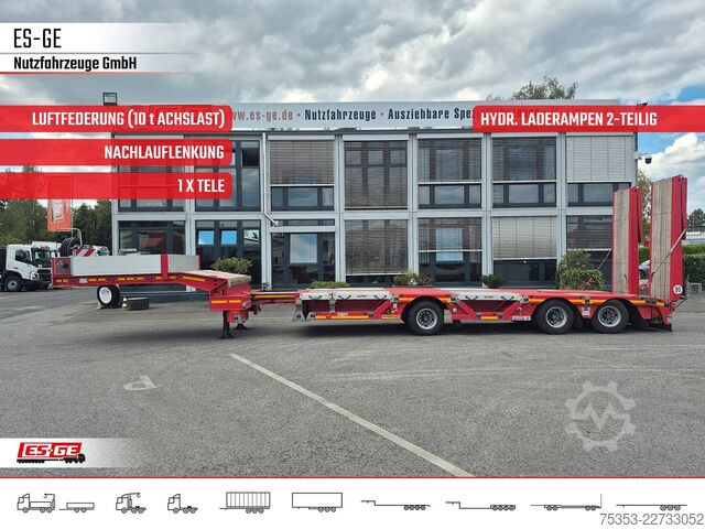 Tieflader-Sattelauflieger FAYMONVILLE Multimax Satteltieflader (1+2) - nachlaufgelenkt