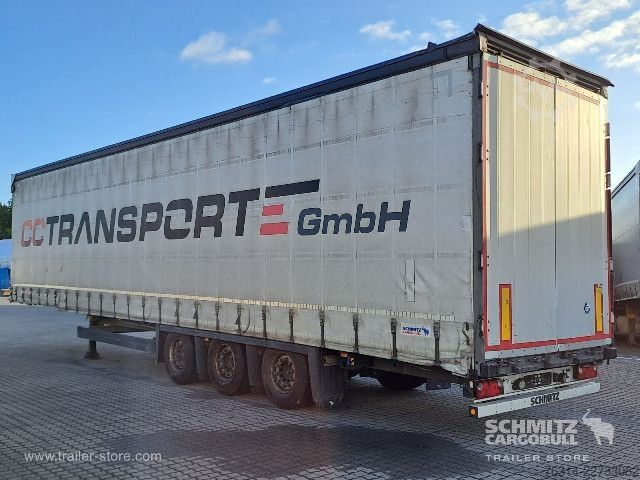 Auflieger mit Pritsche & Plane Schmitz Cargobull Curtainsider Mega
