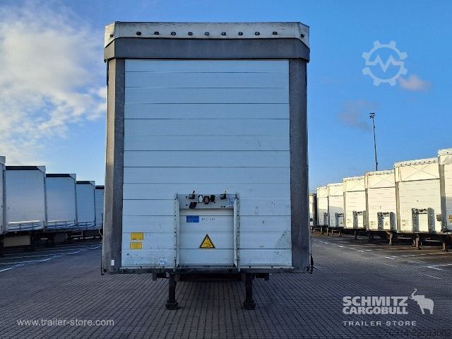 Auflieger mit Pritsche & Plane Schmitz Cargobull Curtainsider Mega