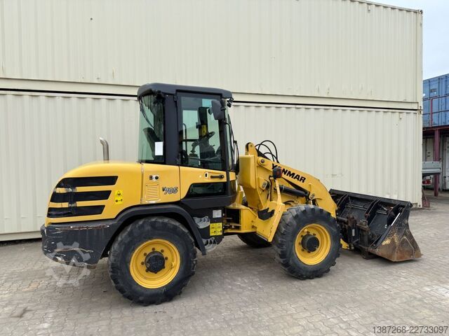 Radlader YANMAR V70S Schwenklader / 2017 BJ / Schaufel + Gabel