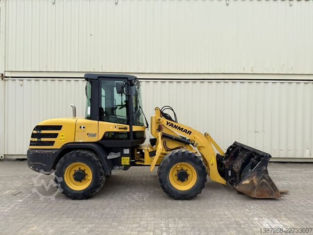 Radlader YANMAR V70S Schwenklader / 2017 BJ / Schaufel + Gabel