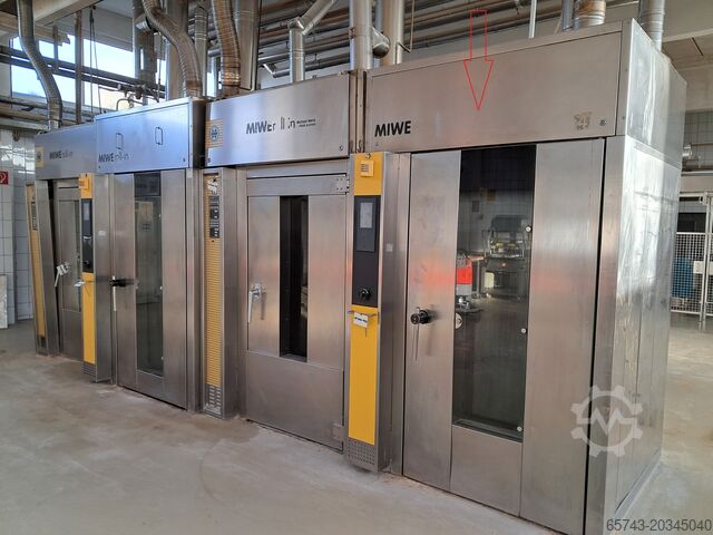 Rotierender Stikkenofen für Backwaren Miwe ROLL IN 6080