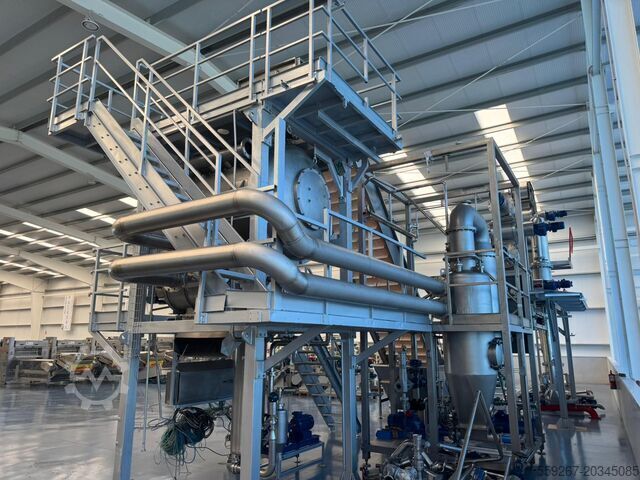 60-ton vacuum thermophysical peeler ROSSI & CATELLI NEW POMESCO