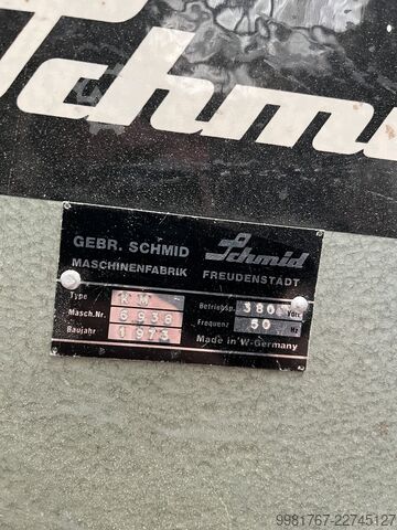 Wide belt sander Schmid Schmid KM