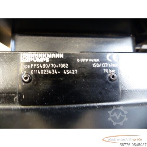 Siemens motor Siemens Brinkmann Motor mit Drehstrommotor + Steuerung