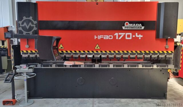Hydr. Press brake AMADA PROMECAM HFBO 170/4 4100 x 170 to