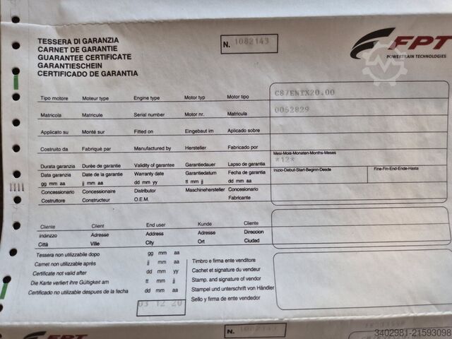 Dieselmotor FPT/Iveco Cursor 87 ENTX20.00