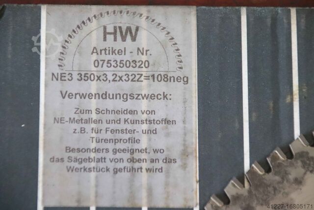 Saw blade EDN Ø 350 350x3,2x32Z=108