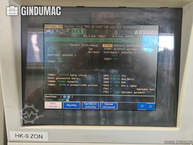 Arburg Allrounder 570 C 2000-675 Arburg Allrounder 570 C 2000-675