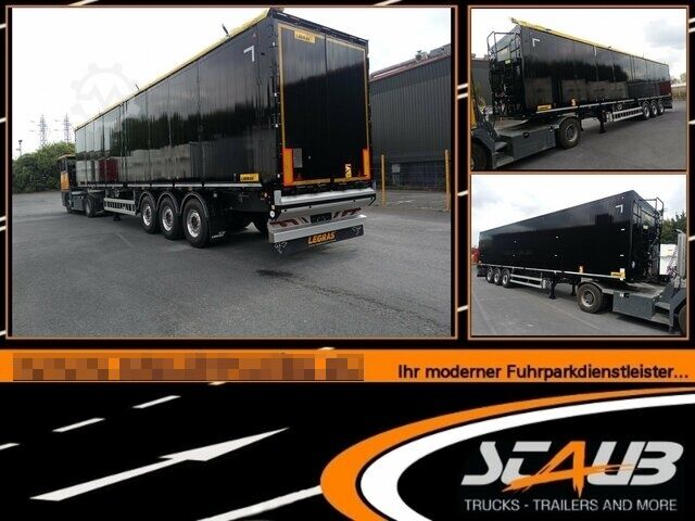 Walking floor semitrailer LEGRAS Schubboden Seitentüren - sofort verfügbar