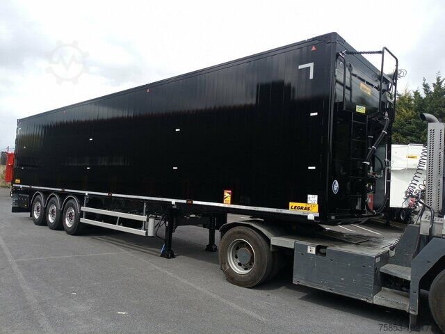 Walking floor semitrailer LEGRAS Schubboden Seitentüren