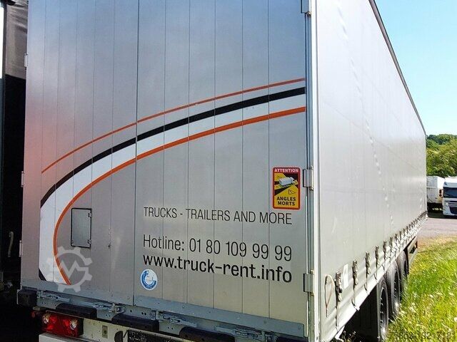 Spezial-LKW Schmitz Mega - Schiebeplanenauflieger- DCE 9.5 - Edscha