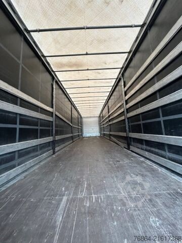 Auflieger mit Pritsche & Plane SCHMITZ SCB S3T, VARIOS, LIFTACHSE, EDSCHA-VERDECK,