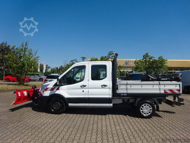 Transporter mit Kipper FORD Transit Doka Kipper 350 L2 4x4 Winterdienst