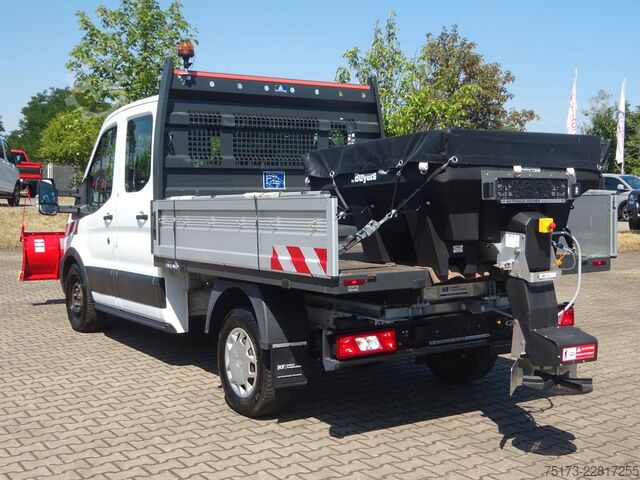 Transporter mit Kipper FORD Transit Doka Kipper 350 L2 4x4 Winterdienst